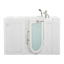 Ella Monaco 32"x52" Acrylic Hydro Massage Walk-In Bathtub with Right Outward Swing Door, Heated Seat, 2 Piece Fast Fill Faucet, 2" Dual Drain 9