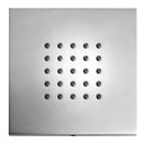 Jewel Faucets Solid Brass Anti-Lime 4" Square Body Spray, Designer Finish I00176-X