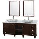 Wyndham Collection Premiere 72" Bathroom Double Vanity Set - Espresso WC-CG5000-72-ESP 3