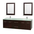 Wyndham Collection Centra 72" Double Bathroom Vanity for Undermount Sinks - Espresso WC-WHE009-72-DBL-VAN-ESP- 7
