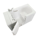 Ella Monaco 32"x52" Acrylic Soaking Walk-In-Bathtub, Left Outward Swing Door, Heated Seat,  2 Piece Fast Fill Faucet, 2" Dual Drain 9