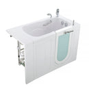 Ella Capri 30"x52" Acrylic Soaking Walk-In-Bathtub, Right Outward Swing Door, 2 Piece Fast Fill Faucet, 2" Dual Drain 10