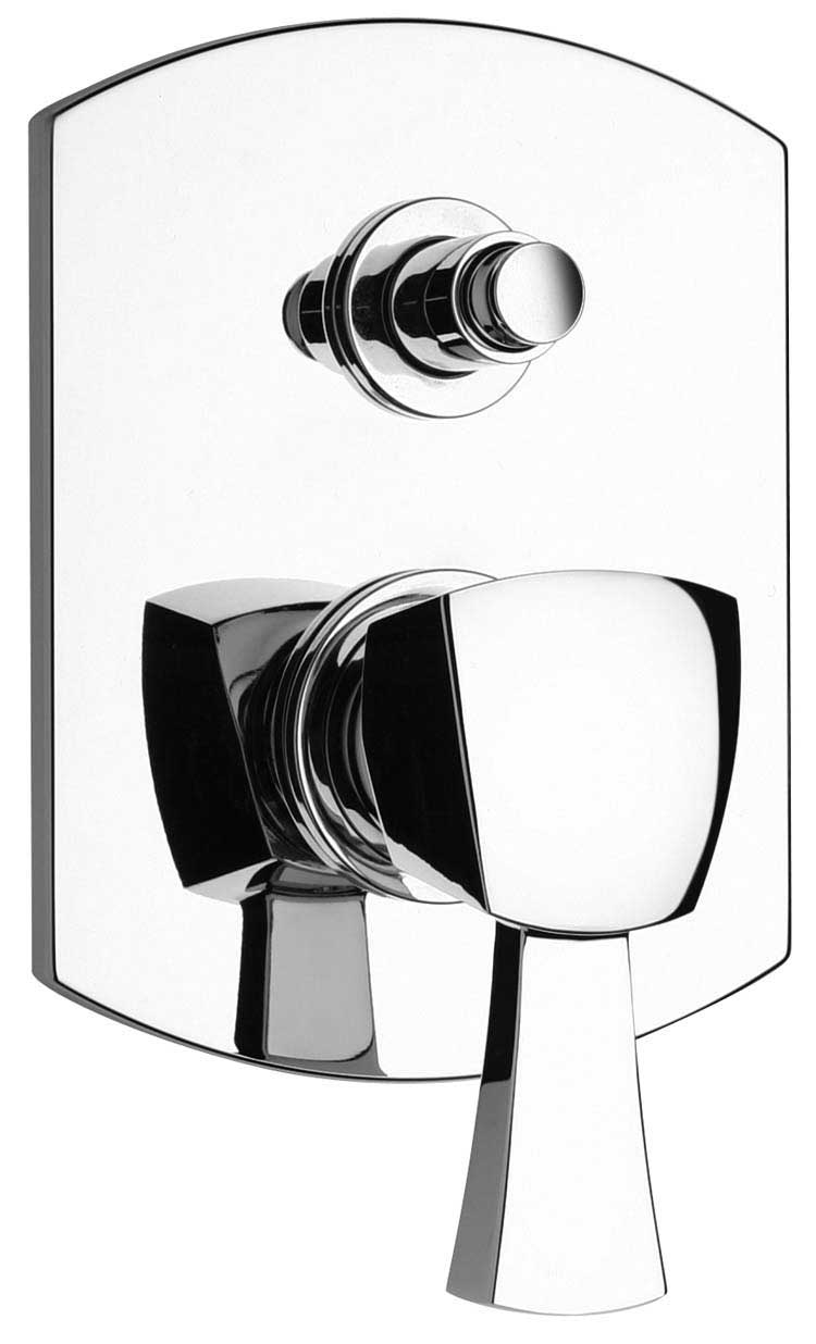Jewel Faucets Pressure Balanced Valve Body With Diverter and J11 Series Chrome Trim, 11797RIT