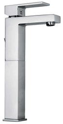 Jewel Faucets Single Lever Handle Tall Vessel Sink Faucet With Linear Matched Spout, Designer Finish 12205-X