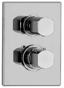 Jewel Faucets Thermostatic Valve Body and J12 Series Trim, Designer Finish 12690RIT-X