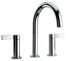 Jewel Faucets Two Lever Handle Widespread Lavatory Faucet With Classic Spout, Designer Finish 14214-X