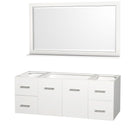 Wyndham Collection Centra 60" Single Bathroom Vanity for Undermount Sinks - Matte White WC-WHE009-60-SGL-VAN-WHT- 7