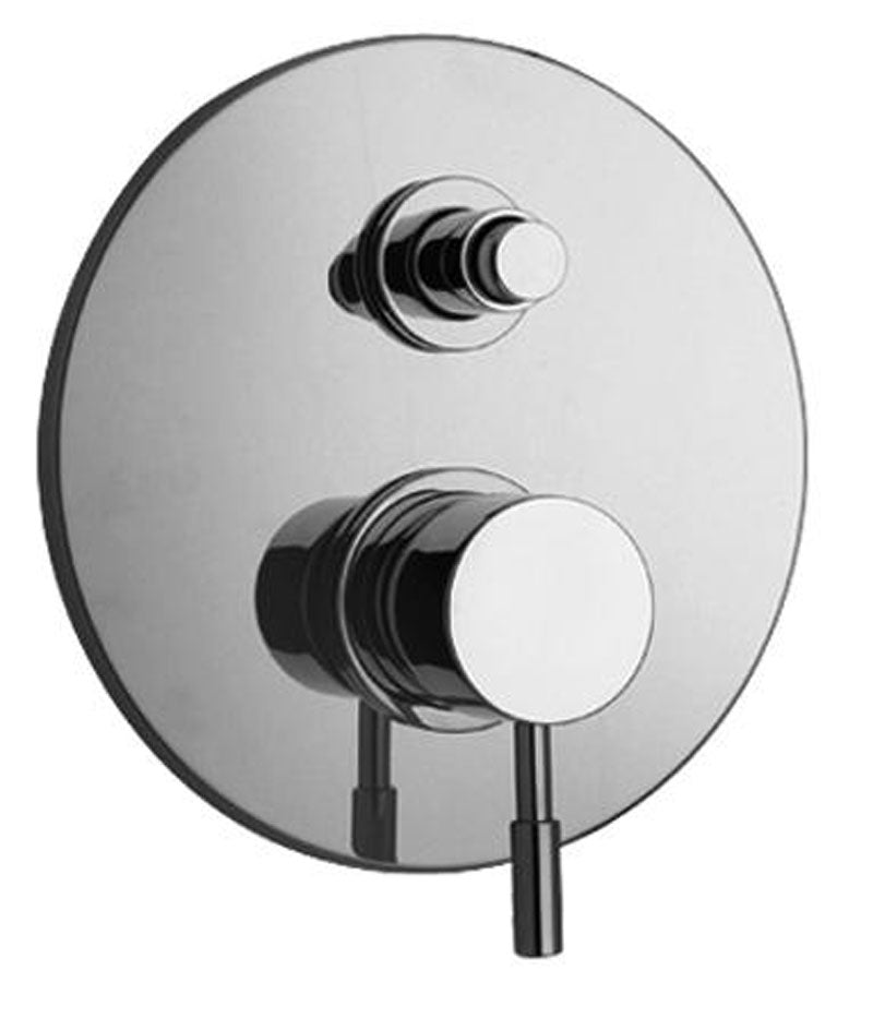 Jewel Faucets Pressure Balanced Valve Body With Diverter and J16 Series Chrome Trim, 16797RIT
