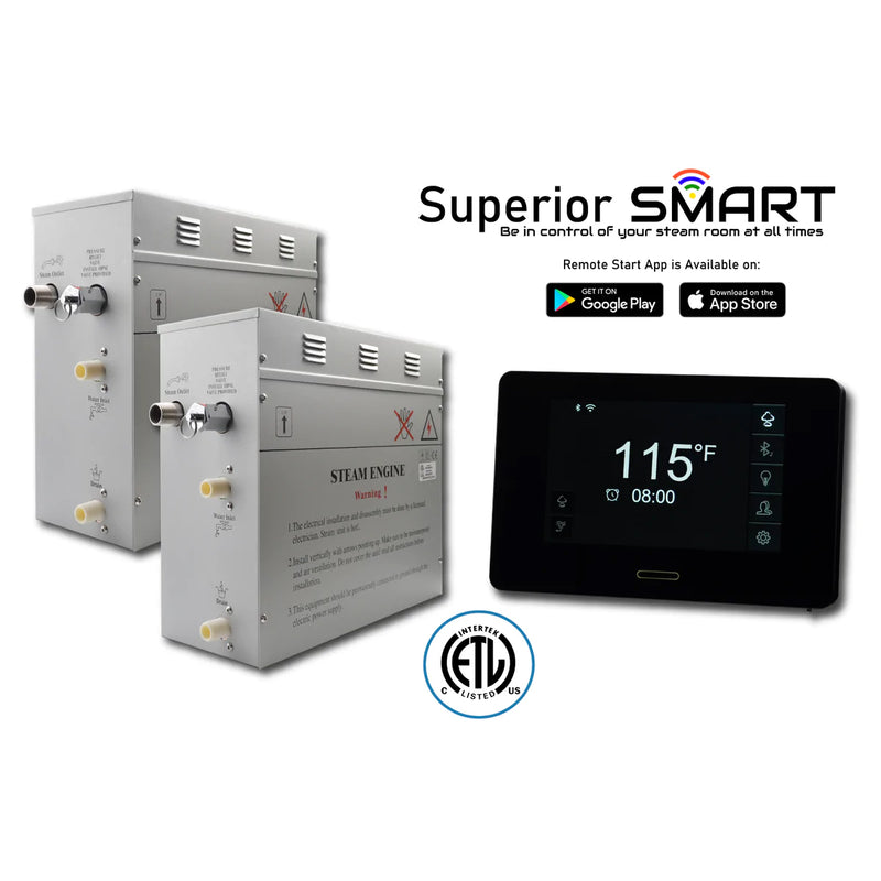 Superior Smart Steam Generator (WiFi) 18kw