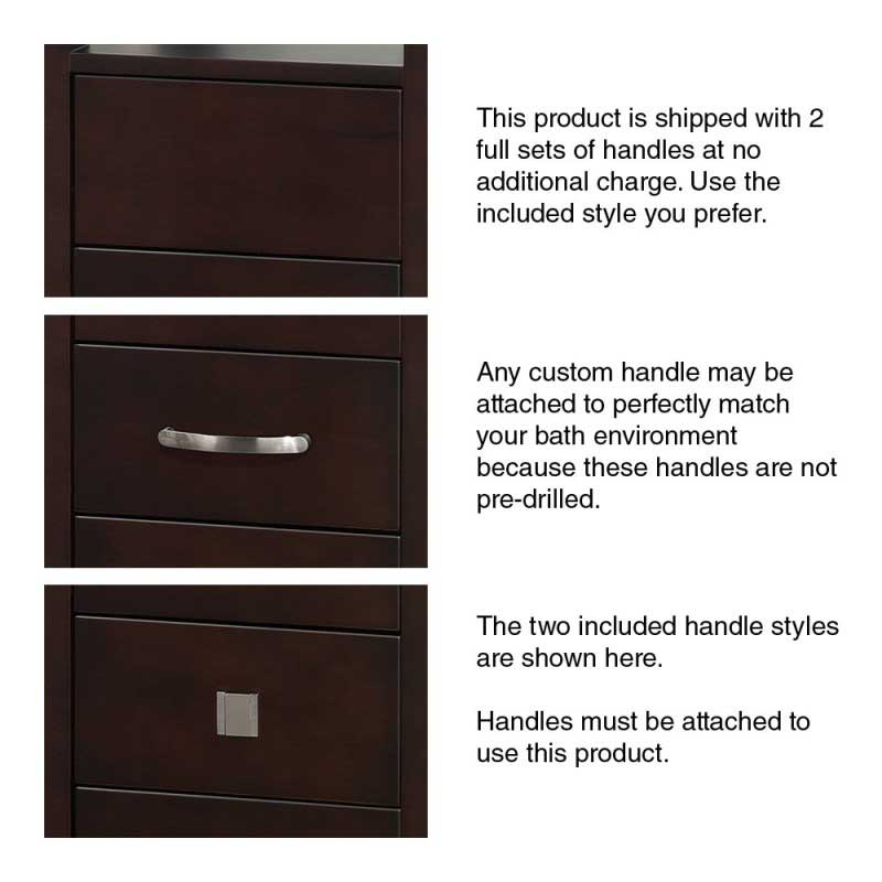 Wyndham Collection Tavello Wood Bathroom Cabinet - Espresso  WC-K-W045-ESP 3