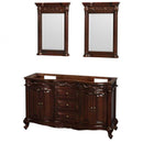 Wyndham Collection Edinburgh 60" Double Bathroom Vanity - Cherry WC-J233-60-DBL-VAN-CHE 4