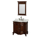 Wyndham Collection Edinburgh 36" Single Bathroom Vanity - Cherry WC-J233-36-SGL-VAN-CHE 3