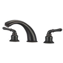 Wyndham Collection WC-F108 Widespread Contemporary Bathroom Faucet WC-F108 3