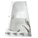 Ella's Bubbles 265301 Narrow 26-in Wide Soaking Walk In Bath 4