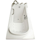 Ella's Bubbles 265302 Narrow 26-in Wide Air Massage Walk In Bath 5