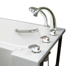 Ella's Bubbles 265302 Narrow 26-in Wide Air Massage Walk In Bath 7