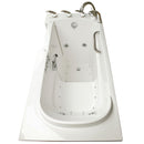 Ella's Bubbles 265304 Narrow 26-in Wide Air & Hydro Massage Walk In Bath 10