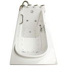 Ella's Bubbles 265304 Narrow 26-in Wide Air & Hydro Massage Walk In Bath 5