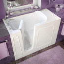 Venzi 26x53 Left Drain White Soaking Walk In Bathtub By Meditub