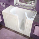 Venzi 26x53 Right Drain White Soaking Walk In Bathtub By Meditub