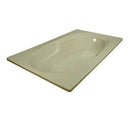 Lyons Industries Classic 5 ft. Reversible Drain Drop-In Soaking Bathtub in Biscuit