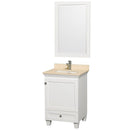 Wyndham Collection Acclaim 24" Single Bathroom Vanity - White WC-CG8000-24-WHT 2