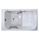 Ella's Bubbles 284802 Short 48-in Long Air Massage Walk In Bath 7