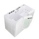 Ella's Tub4Two Acrylic Two Seat Hydro Massage Walk In Bathtub 31x60 with Huntington Brass Faucet