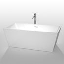 Wyndham Collection Sara 63" Soaking Bathtub - White WC-BTK1514-63