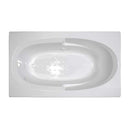 Lyons Industries Classic 6 ft. Reversible Drain Heated Soaking Tub in White