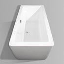 Wyndham Collection Laura 67" Large Soaking Bathtub  WC-BT1005-67 3