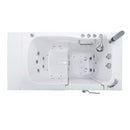 Ella Capri 30"x52" Acrylic Air and Hydro Massage Walk-In Bathtub with Right Outward Swing Door, 2 Piece Fast Fill Faucet, 2" Dual Drain 3