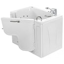 Ella Wheelchair Transfer 32"x52" Acrylic Air and Hydro Massage and Heated Seat Walk-In Bathtub with Right Outward Swing Door, 2 Piece Fast Fill Faucet, 2" Dual Drain 11