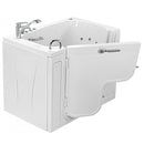 Ella Wheelchair Transfer 32"x52" Acrylic Air and Hydro Massage Walk-In Bathtub with Left Outward Swing Door, 2 Piece Fast Fill Faucet, 2" Dual Drain 11