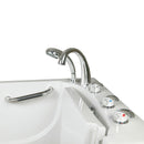 Ella's Bubbles 305214 Low 3.5-in Threshold  Air & Hydro Massage Walk In Bath 3