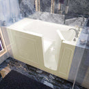 Venzi 30x60 Right Drain Biscuit Soaking Walk In Bathtub By Meditub