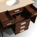 Wyndham Collection Berkeley 48" Single Bathroom Vanity - Dark Chestnut WC-1717-48-SGL-CDK 4