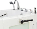 Monaco Acrylic Soaking + Heated Seat Walk-In Tub, Right Outward Swing Door, Fast Fill Faucet, 2" Dual Drain 2