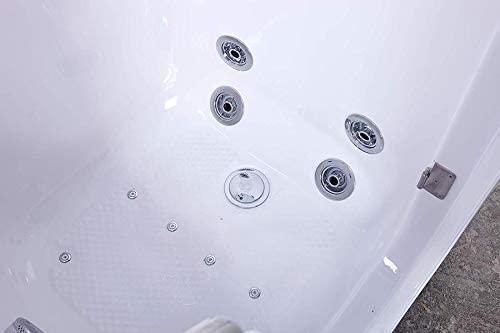 S-Class3052 Acrylic Walk In Tub Soaking, Fast Fill Faucet, 2" Drain Left (Dual Massage Right) 5