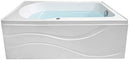 Ella Solo Alcove Infusion Microbubble Therapy 32”x 60“ x Acrylic Bathtub, Right Side Drain 4