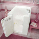 Venzi 32x38 Left Door White Air Jetted Walk In Bathtub By Meditub