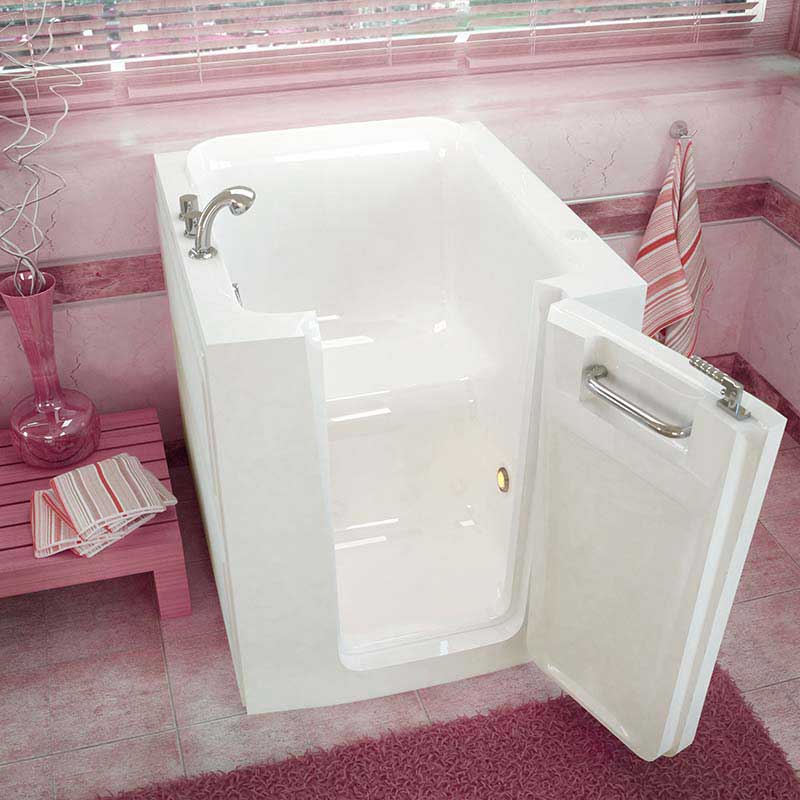 Venzi 32x38 Right Door White Soaking Walk In Bathtub By Meditub