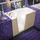 Venzi 32x60 Left Drain Biscuit Air Jetted Walk In Bathtub By Meditub