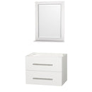 Wyndham Collection Centra 30" Single Bathroom Vanity for Undermount Sinks - Matte White WC-WHE009-30-SGL-VAN-WHT- 6