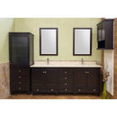 Wyndham Collection Acclaim 80" Double Bathroom Vanity - Espresso WC-CG8000-80-ESP 4