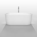 Wyndham Collection Ursula 59" Soaking Bathtub - White WC-BTK1511-59 2