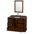 Wyndham Collection Rochester 48" Single Bathroom Vanity - Cherry WC-J231-48-SGL-VAN-CHE 3