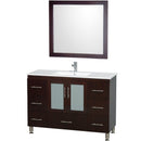 Wyndham Collection Katy 48" Single Bathroom Vanity Set - Espresso WC-MS1002-48-ESP 3