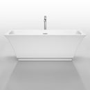 Wyndham Collection Galina 67" Soaking Bathtub - White WC-BTK1519-67 2