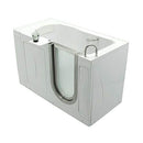 Ella's Bubbles H03118 Royal Elite Acrylic Soaking Walk-In Bathtub with Left Inward Swing Door, Dual 2" Drains, No Faucet, 32" x 52" x 38", White